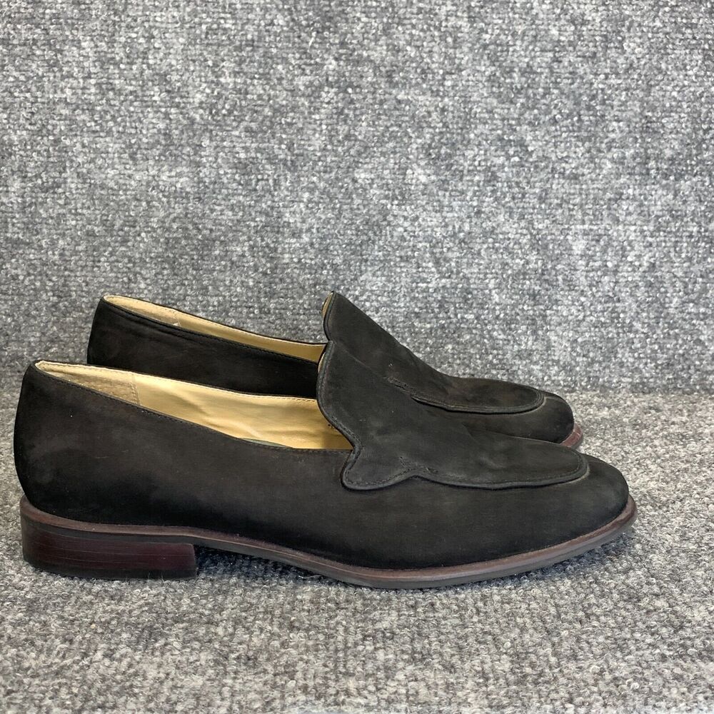 G.H. Bass & Co. Black Suede Loafers